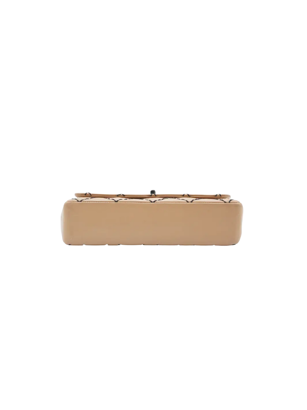 CHANEL Beige Leather Wild Stitch Shoulder Bag - BAGPHIC