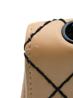 CHANEL Beige Leather Wild Stitch Shoulder Bag - BAGPHIC