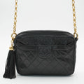 CHANEL Quilted Tassel Camera Crossbody Bag CHANEL