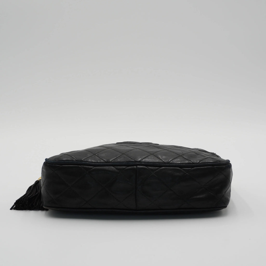 CHANEL Quilted Tassel Camera Crossbody Bag CHANEL