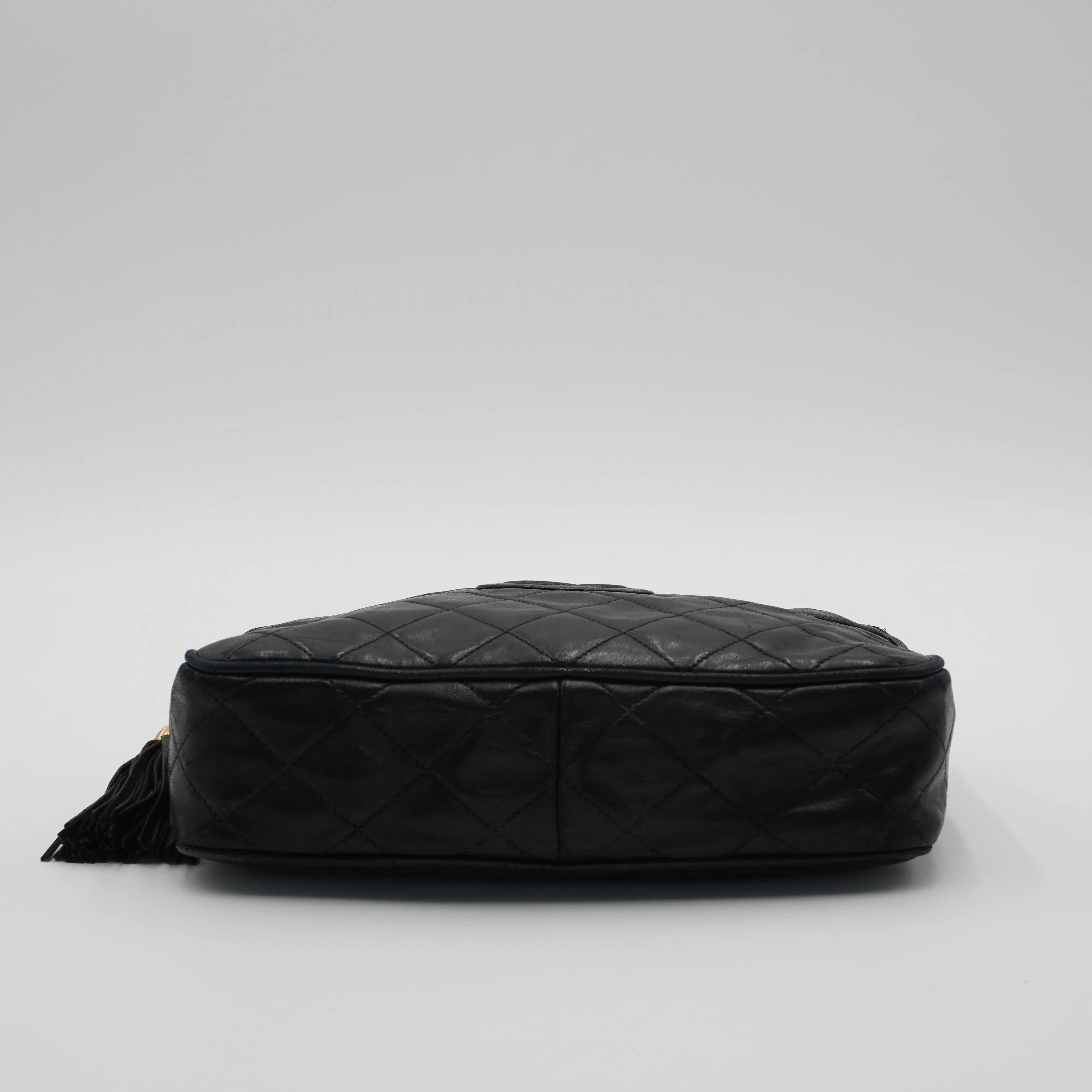 CHANEL Quilted Tassel Camera Crossbody Bag CHANEL