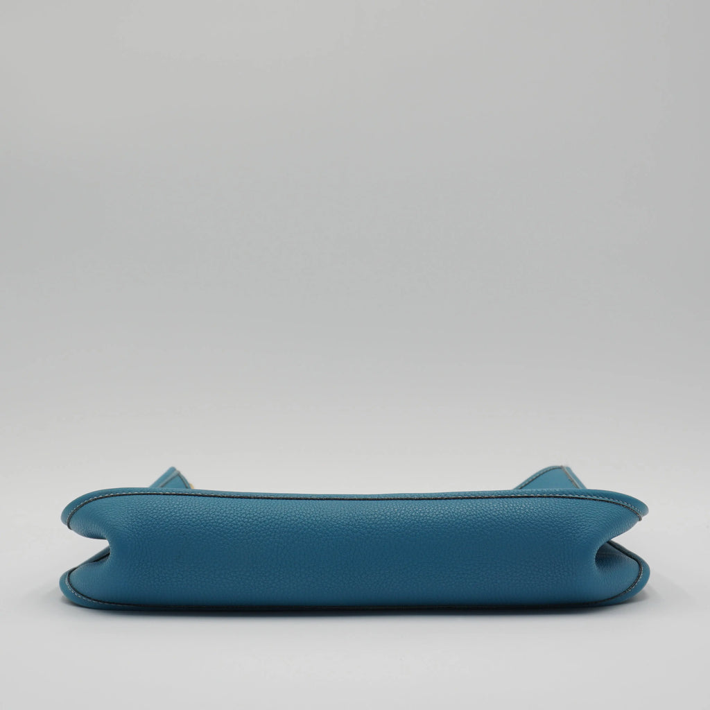 HERMES Blue Evelyne Shoulder Bag HERMES