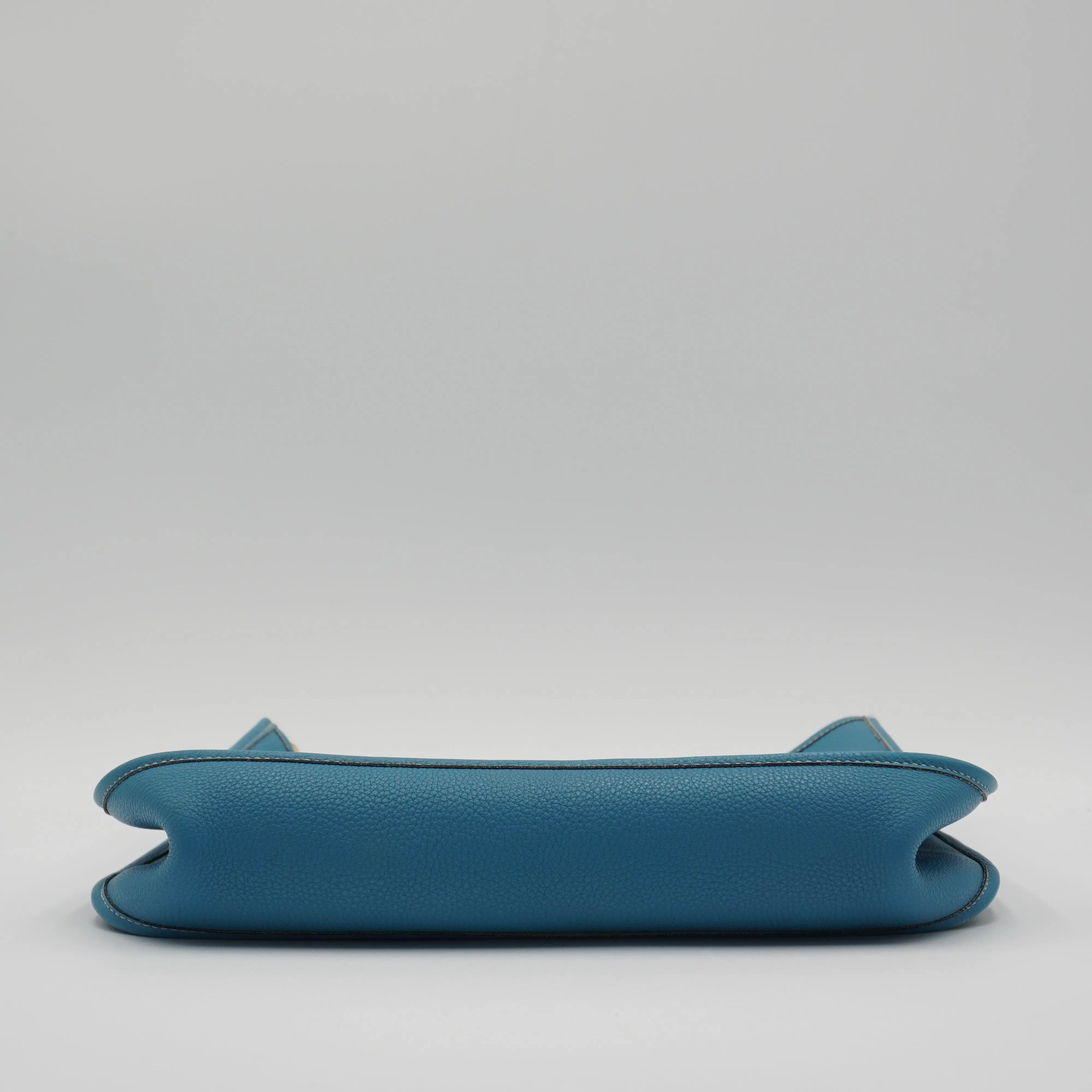 HERMES Blue Evelyne Shoulder Bag HERMES
