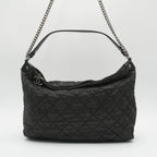 CHANEL Black Iridescent Quilted Daily Hobo Bag CHANEL