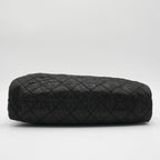 CHANEL Black Iridescent Quilted Daily Hobo Bag CHANEL