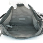 CHANEL Black Iridescent Quilted Daily Hobo Bag CHANEL