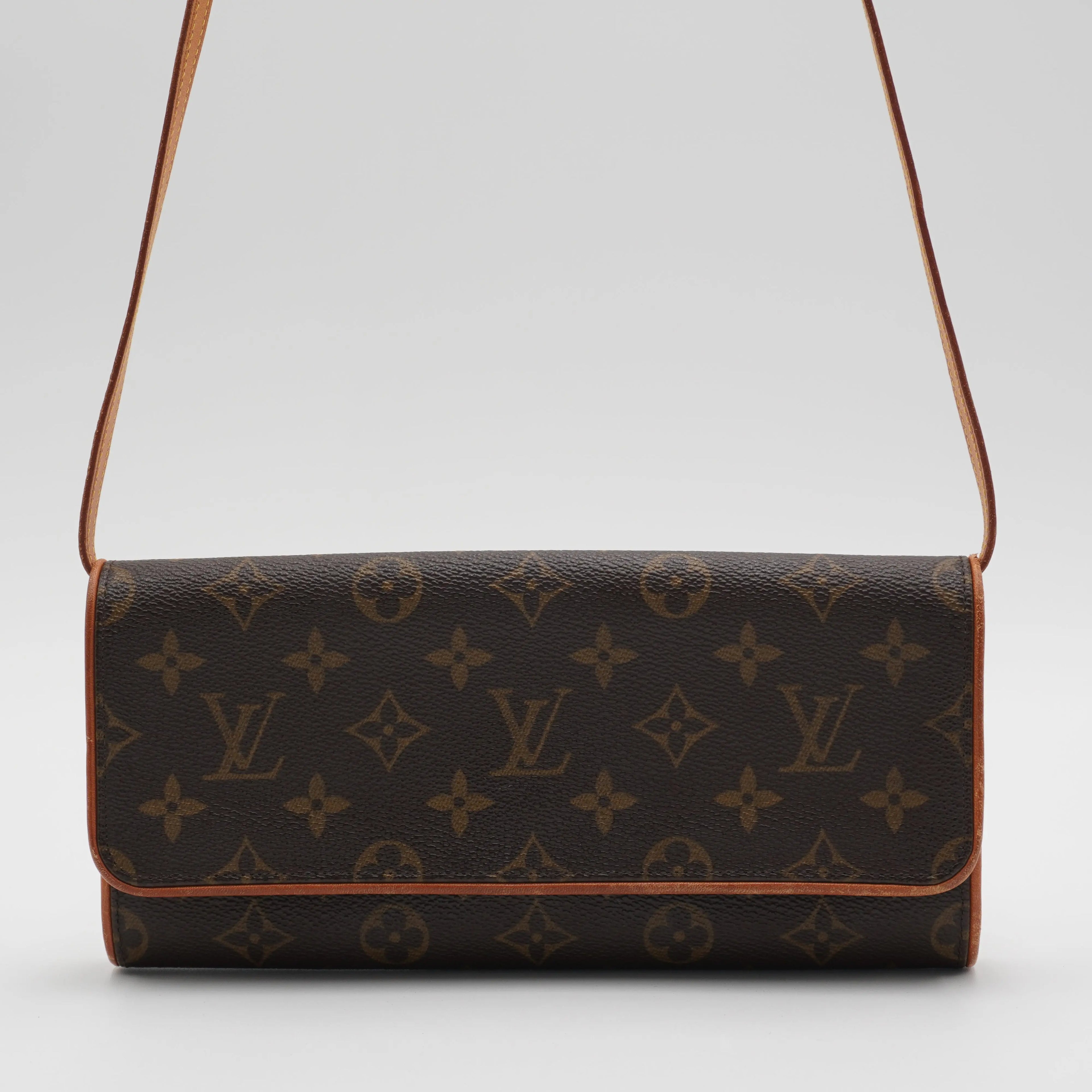 LOUIS VUITTON Monogram Pochette Twin GM LOUIS VUITTON