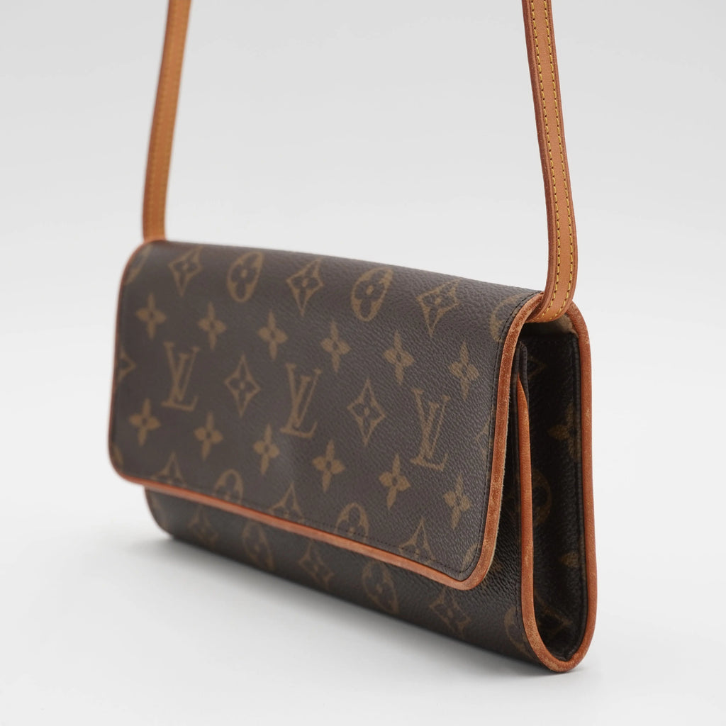 LOUIS VUITTON Monogram Pochette Twin GM LOUIS VUITTON
