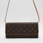 LOUIS VUITTON Monogram Pochette Twin GM LOUIS VUITTON