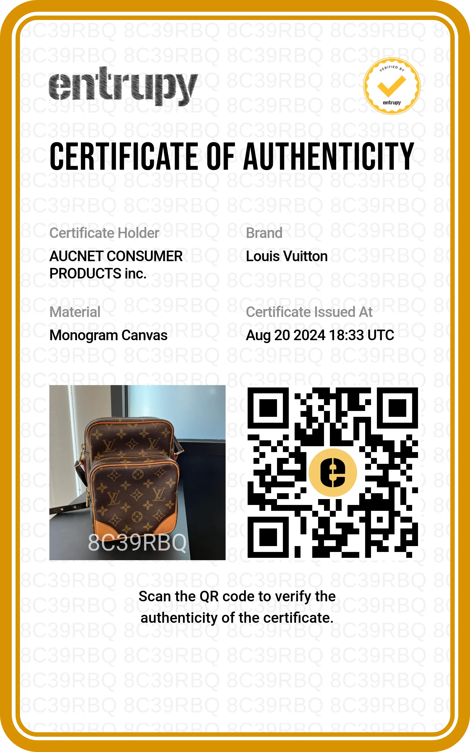 LOUIS VUITTON Monogram Amazon Crossbody Bag LOUIS VUITTON