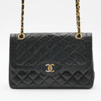 CHANEL Paris Limited Edition Two-Tone CC Logo Double Flap Bag - Fair CHANEL