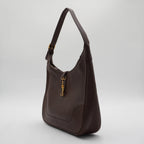 HERMES Trim 31 G Gold Hardware Leather Hobo Bag HERMES
