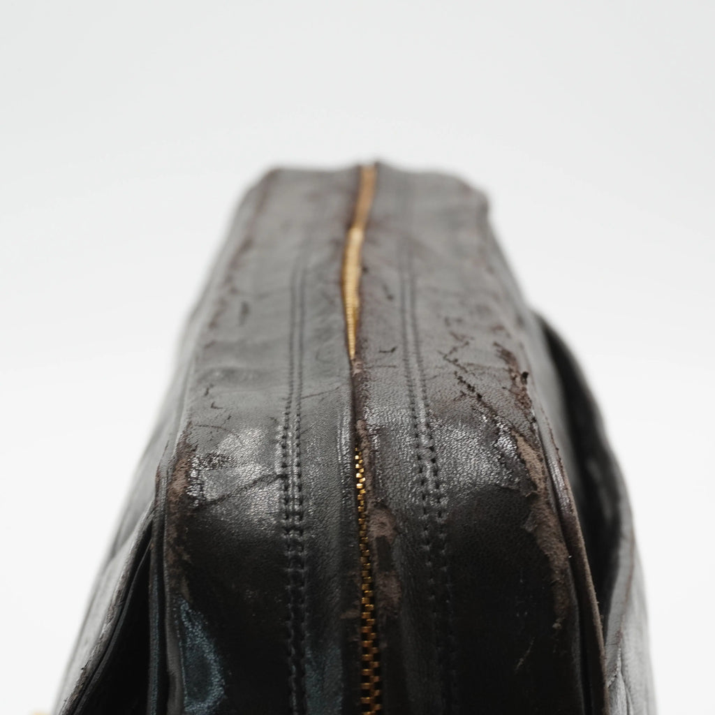 CHANEL Large Vintage Quilted Leather Shoulder Bag CHANEL