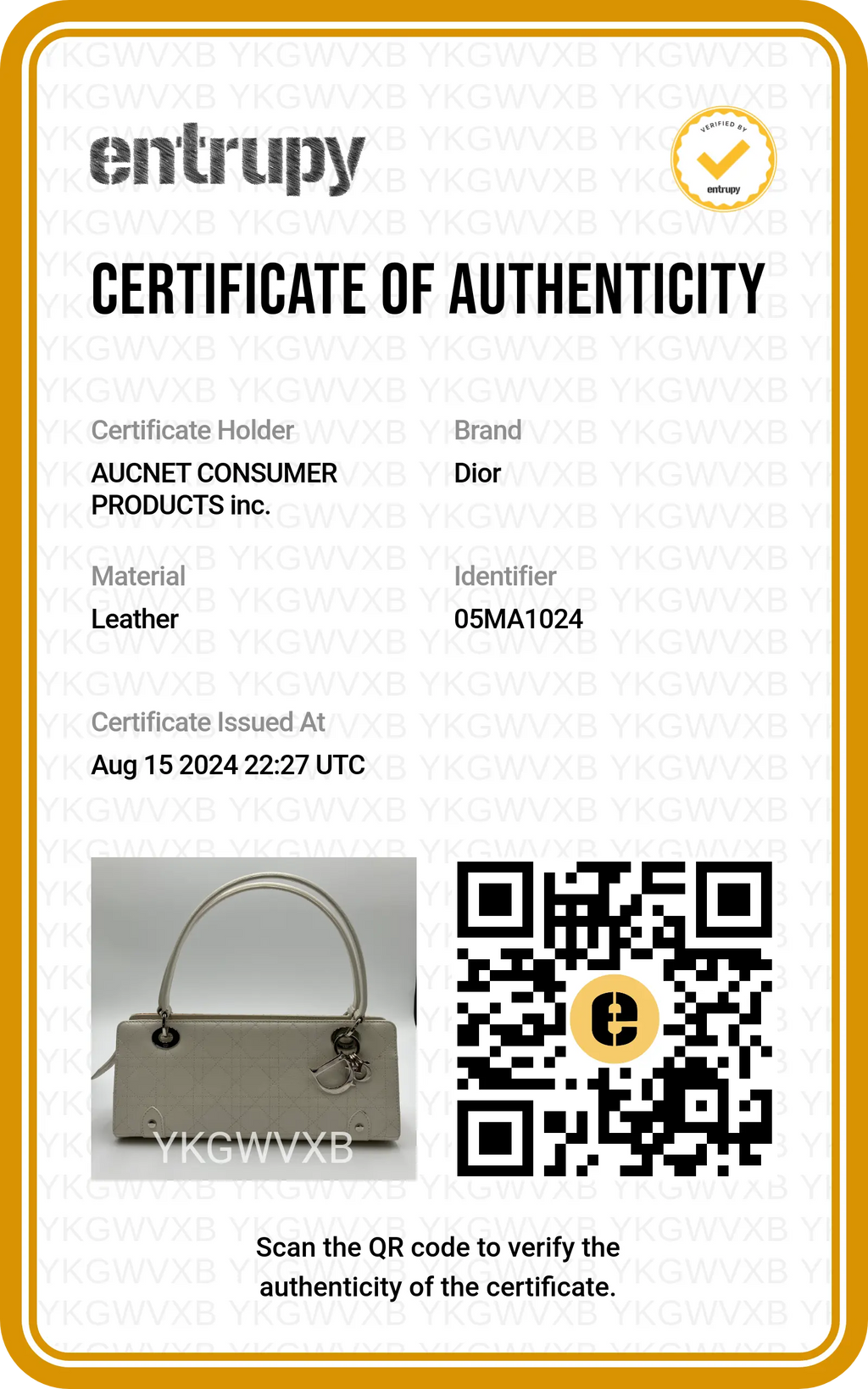 Dior White Canage Quilted West/East bag - BAGPHIC