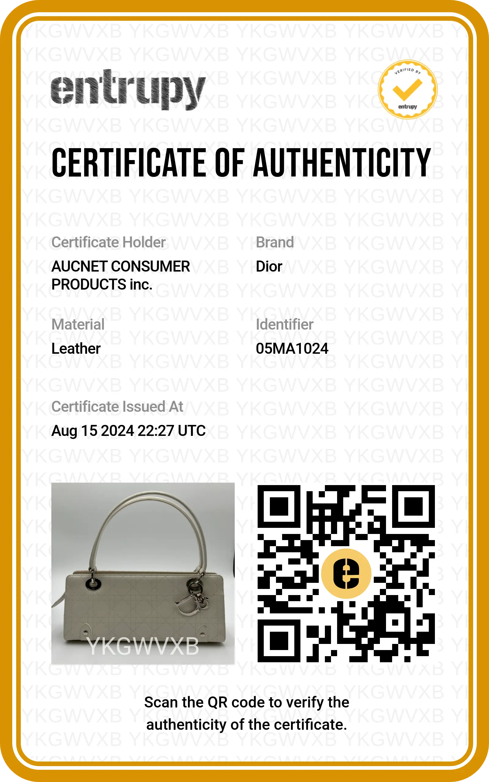 Dior White Canage Quilted West/East bag - BAGPHIC