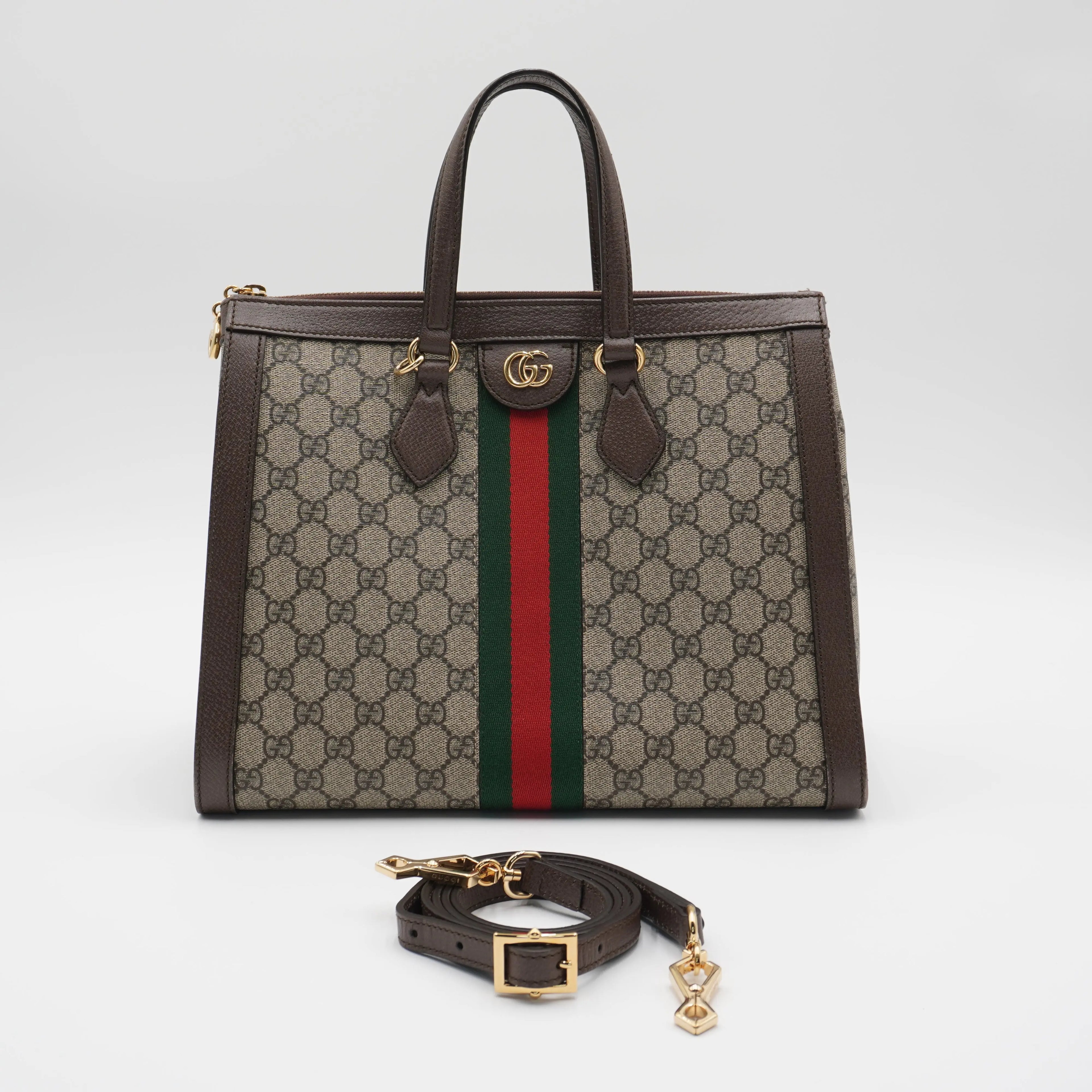 Gucci GG Canvas Ophidia Tote Bag GUCCI