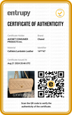 CHANEL Beige Lamb Skin Matelassé Single Flap Chain Shoulder Bag CHANEL