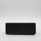 LOEWE Bicolor Leather Black Brown Velazquez Twist Handbag Bag
