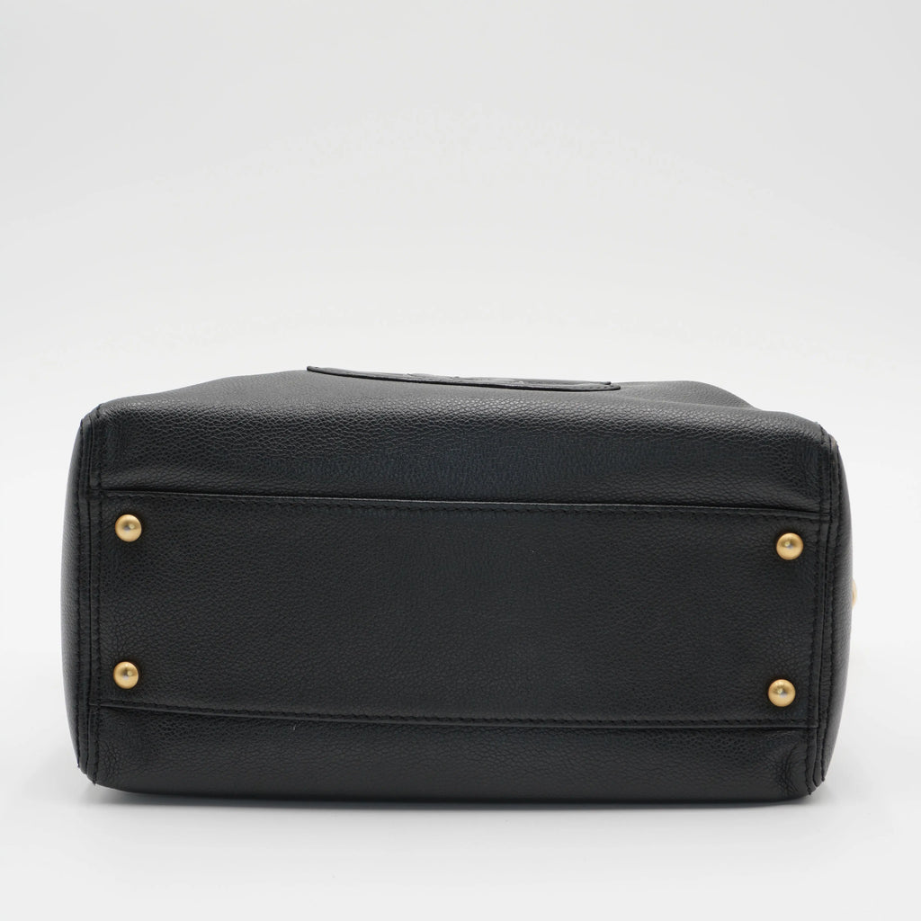 CHANEL Timeless Black Leather CC Shouder Bag CHANEL