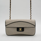 CHANEL East West Jersey Flap Bag CHANEL