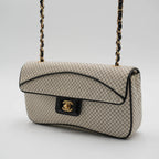 CHANEL East West Jersey Flap Bag CHANEL