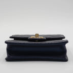 CHANEL Quilted Lambskin Chic Pearls Mini Flap Bag CHANEL