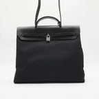 HERMES Black Herbag HERMES