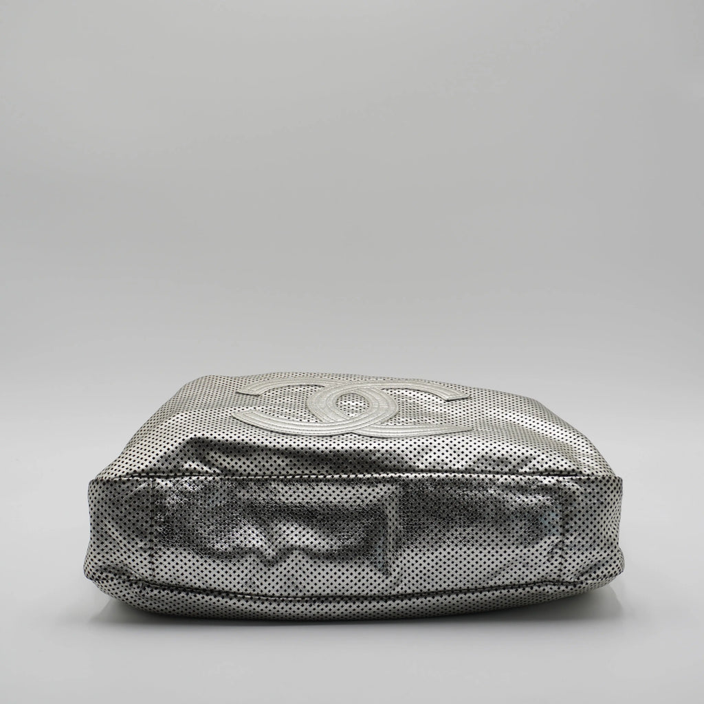 CHANEL Rodeo Drive Hobo Perforated Leather Bag CHANEL