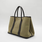 HERMES Olive Garden Party Tote Bag HERMES