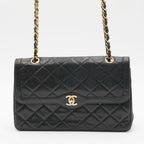 CHANEL Paris Limited Edition Two-Tone CC Logo Double Flap Bag - Good 2 CHANEL