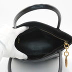 CHANEL Black Caviar Leather Medallion Tote - Reissued CHANEL
