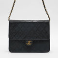CHANEL Black Vintage Matelasse Mini Flap Crossbody Bag (Copy) CHANEL