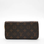 Louis Vuitton Zippy Wallet Monogram Canvas Brown M41896 LOUIS VUITTON