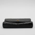 CHANEL Black Vintage Matelasse Mini Flap Crossbody Bag CHANEL
