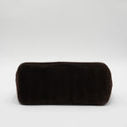 CHANEL Brown Velvet Medallion Tote Bag CHANEL