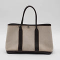 HERMES Garden Party TPM Marron Handbag with ST HERMES