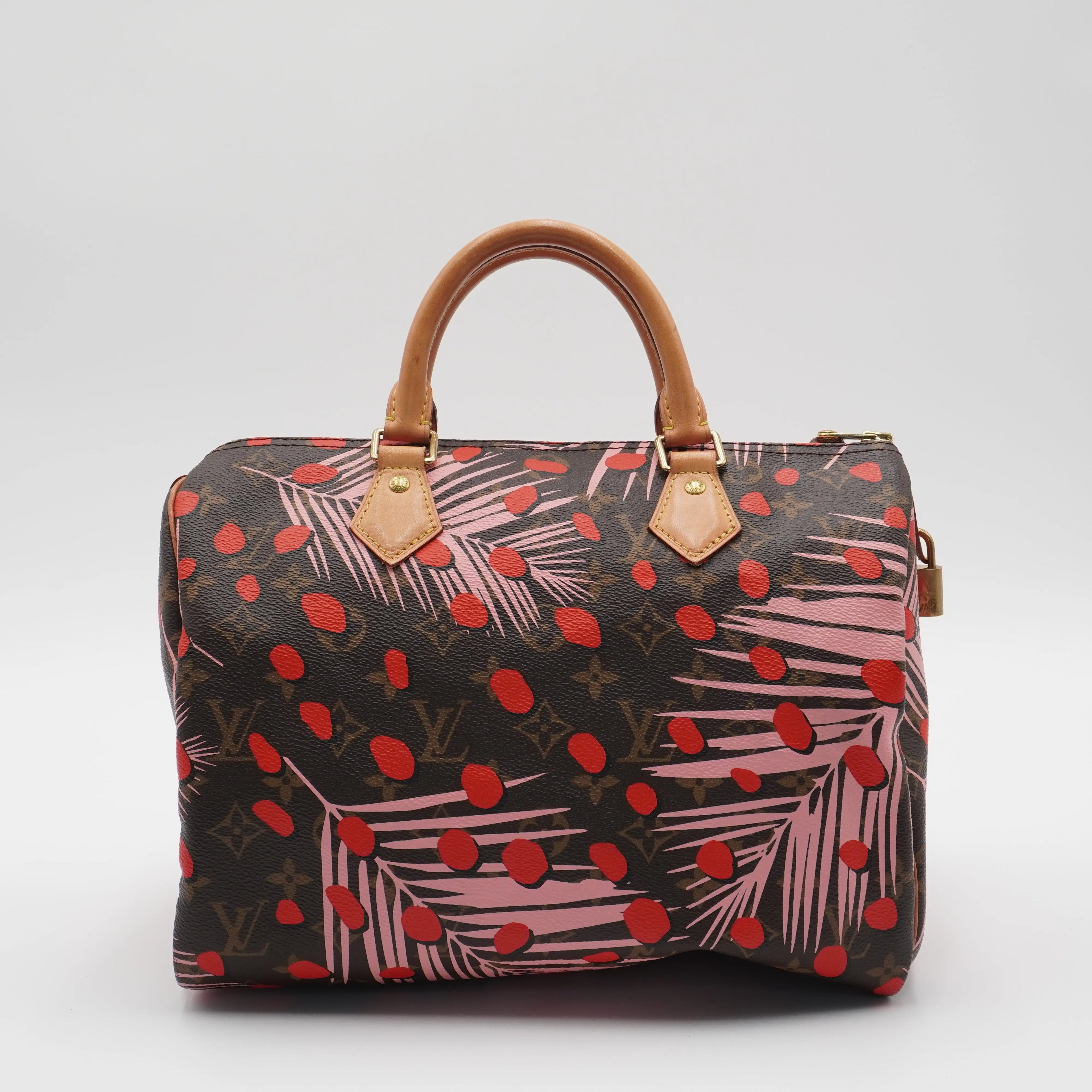 LOUIS VUITTON Limited Edition Monogram Canvas Jungle Dots Speedy Bag LOUIS VUITTON