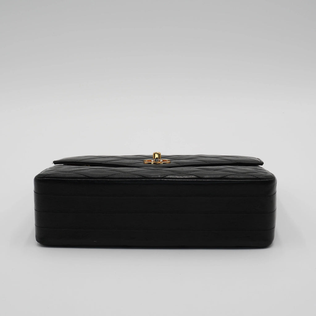CHANEL Vintage Quilted Leather Envelope Flap Bag CHANEL