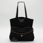 CHANEL Grosgrain Large Foldable Tote Bag Pouch CHANEL