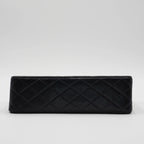CHANEL Classic Black Quilted Leather Double Flap 26 Bag CHANEL