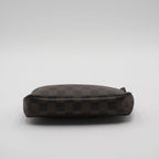 LOUIS VUITTON Brown Demiere Ebene Pochette Pouch LOUIS VUITTON