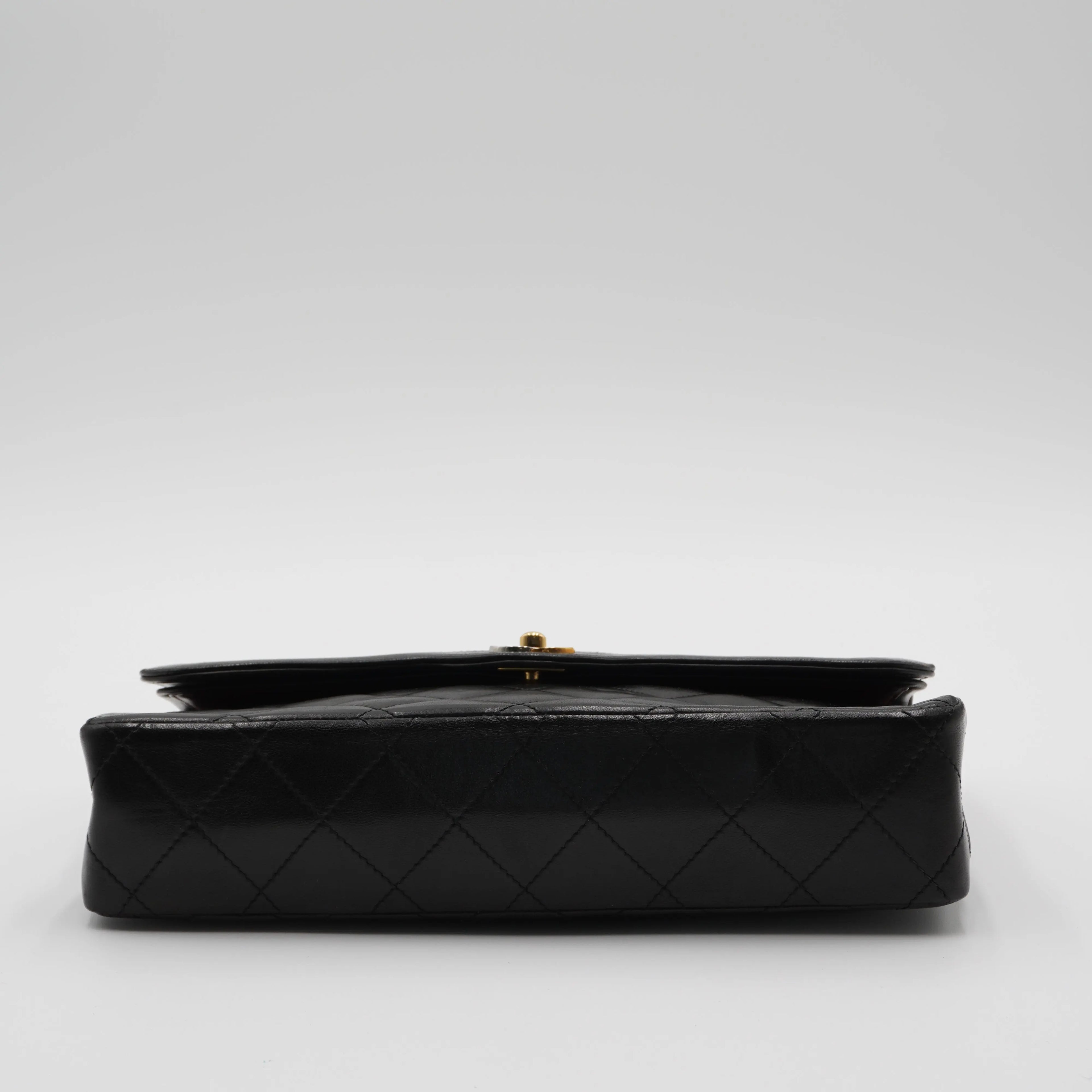 CHANEL Paris Limited Edition Two-Tone CC Logo Double Flap Bag - Good 1 CHANEL