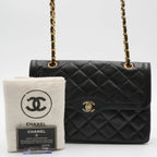 CHANEL Paris Limited Edition Two-Tone CC Logo Double Flap Bag - Good 1 CHANEL
