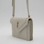 SAINT LAURENT Gaby Cream Shoulder Bag SAINT LAURENT
