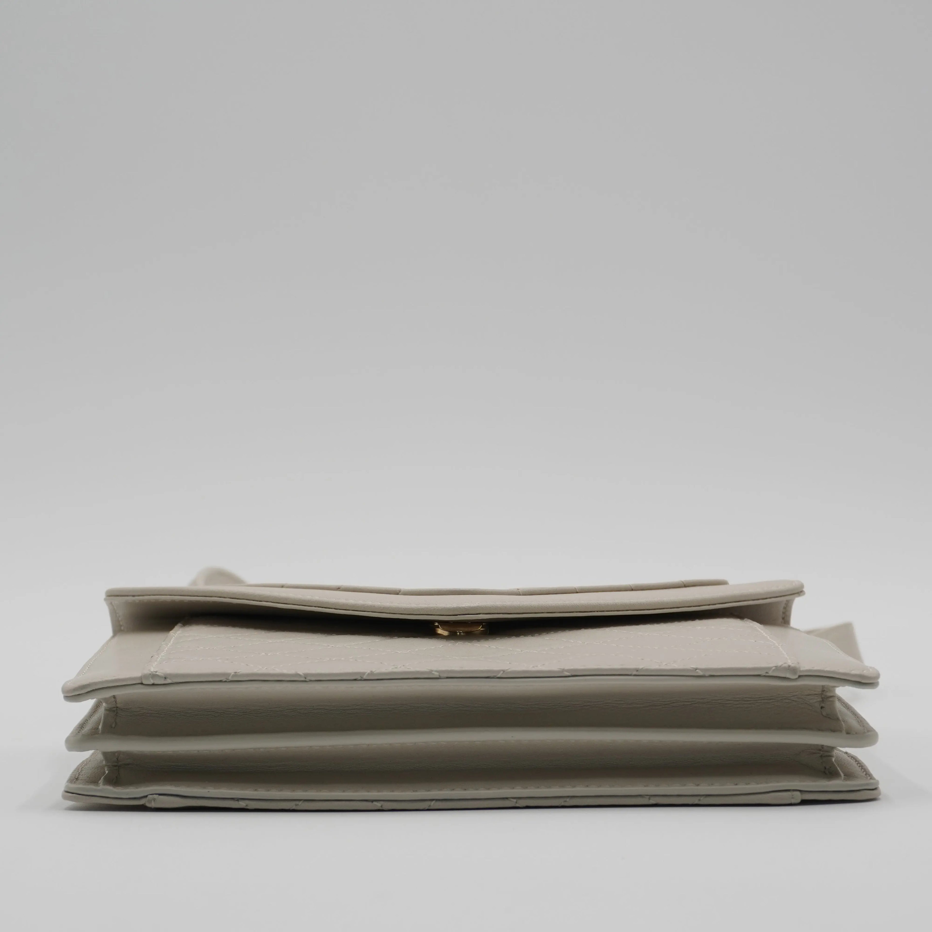 SAINT LAURENT Gaby Cream Shoulder Bag SAINT LAURENT