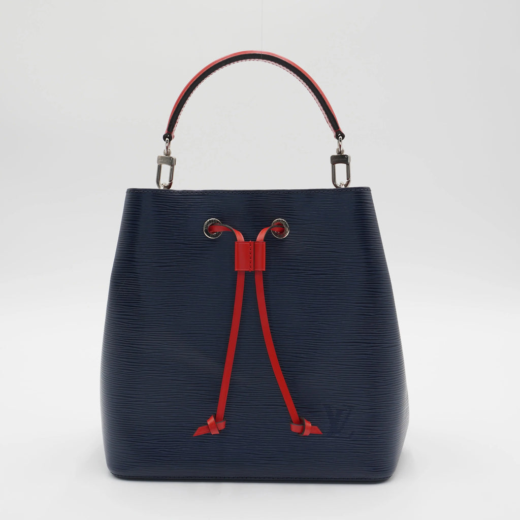 LOUIS VUITTON Indigo-Blue Epi Neo Noe 2-Way Handbag LOUIS VUITTON
