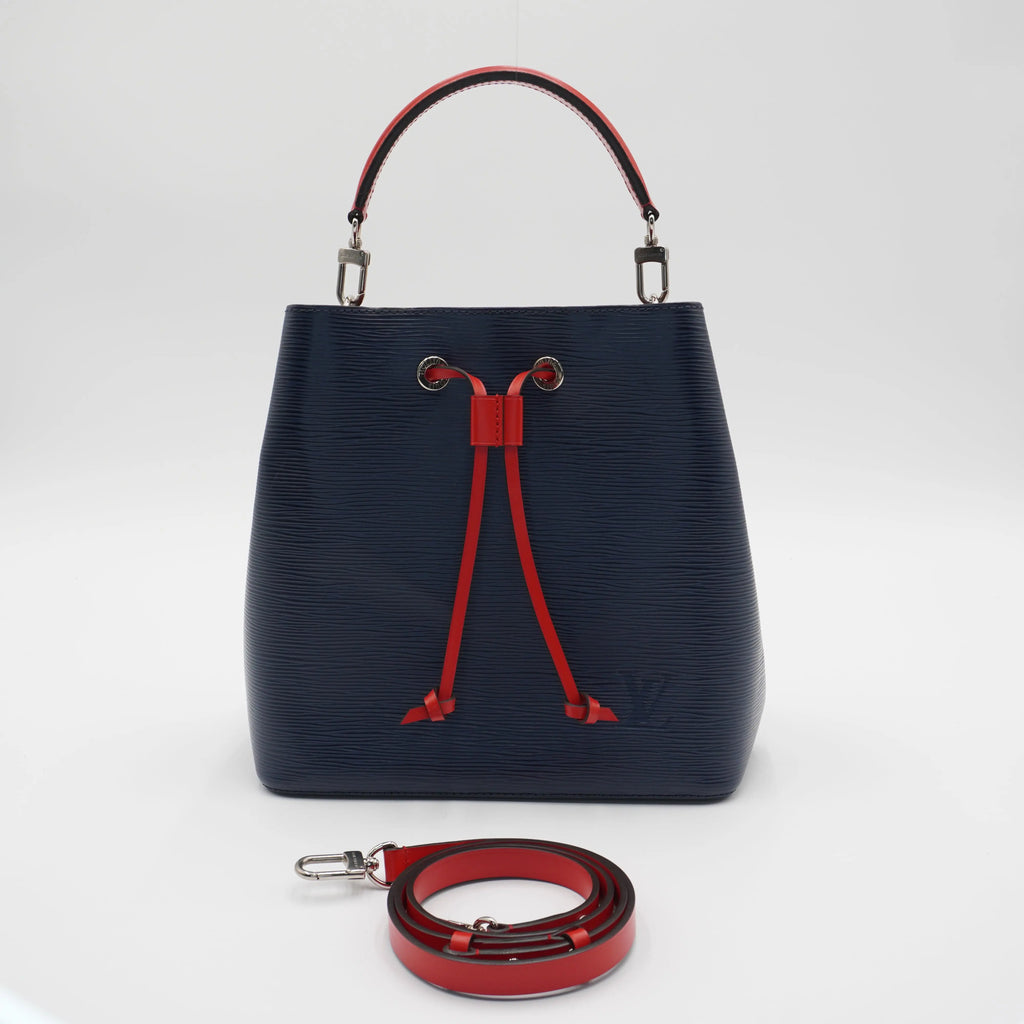 LOUIS VUITTON Indigo-Blue Epi Neo Noe 2-Way Handbag LOUIS VUITTON