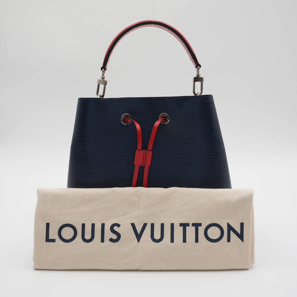 LOUIS VUITTON Indigo-Blue Epi Neo Noe 2-Way Handbag LOUIS VUITTON