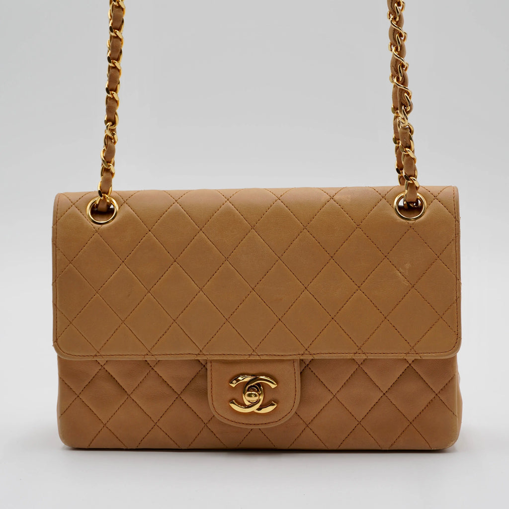 CHANEL Lambskin Matelassé 22 W Flap Bag CHANEL