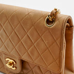 CHANEL Lambskin Matelassé 22 W Flap Bag CHANEL